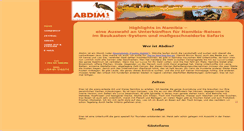 Desktop Screenshot of abdim.iway.na