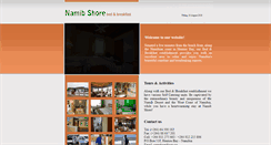 Desktop Screenshot of namshore.iway.na